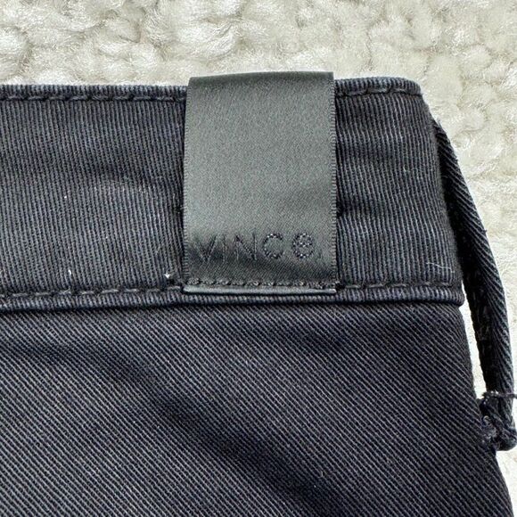 Vince Black Skinny Ankle Zip Pants - Picture 10 of 13